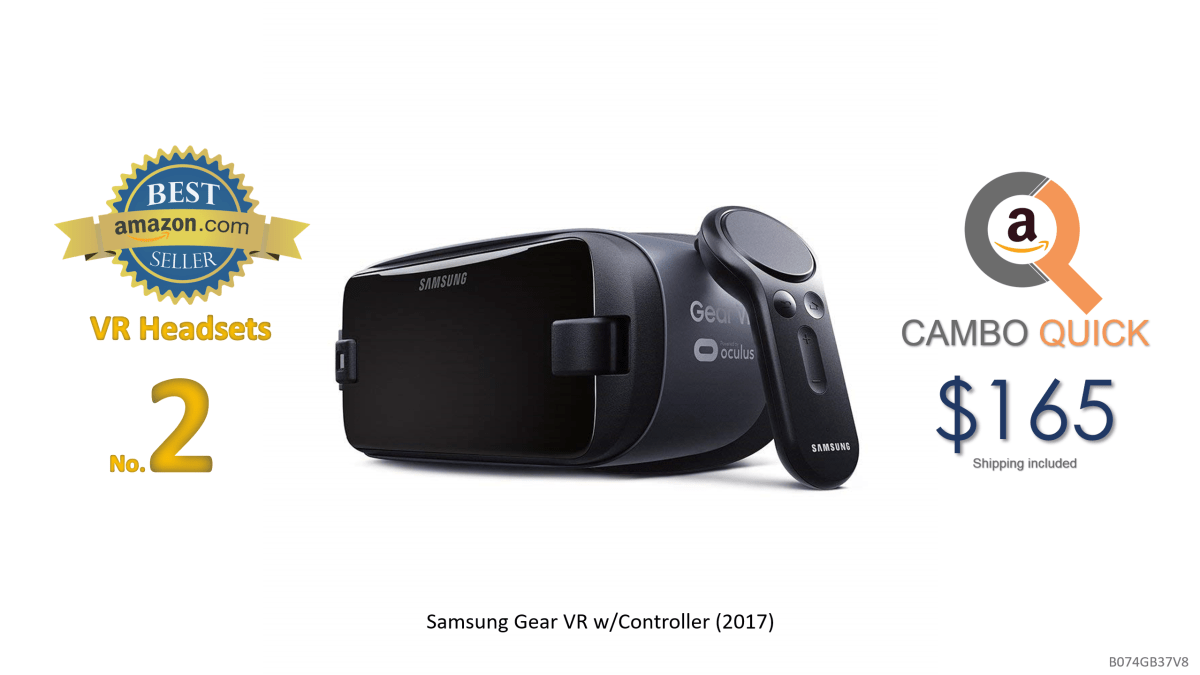 Samsung Gear VR wController (2017) SM-R325NZVAXAR (US Version wWarranty)