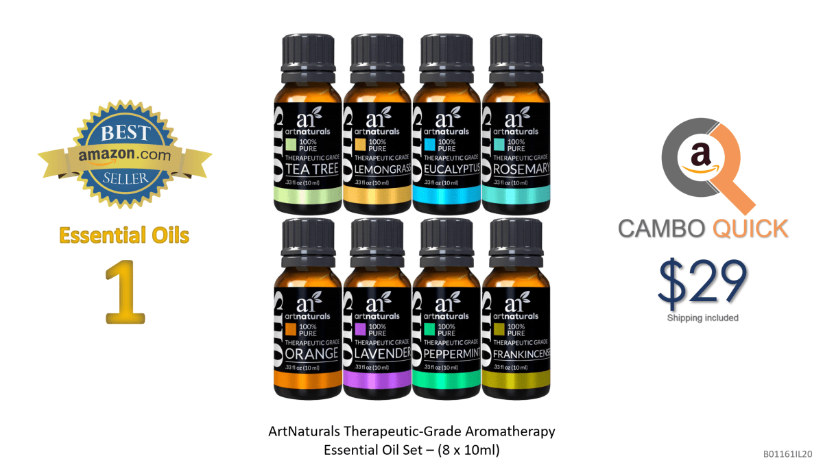 ArtNaturals Therapeutic-Grade Aromatherapy Essential Oil Set – (8 x 10ml) - 100% Pure of the Highest Quality Oils – Peppermint, Tea Tree, Lavender, Eucalyptus.png