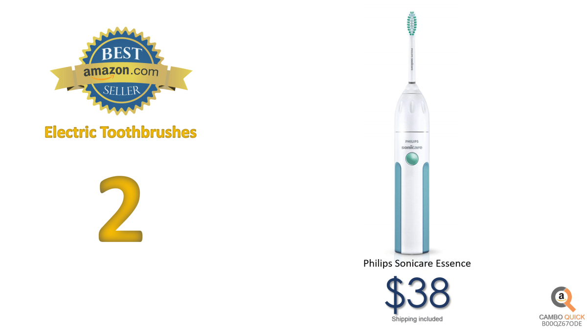 Philips Sonicare Essence Sonic Electric Rechargeable Toothbrush, White.png