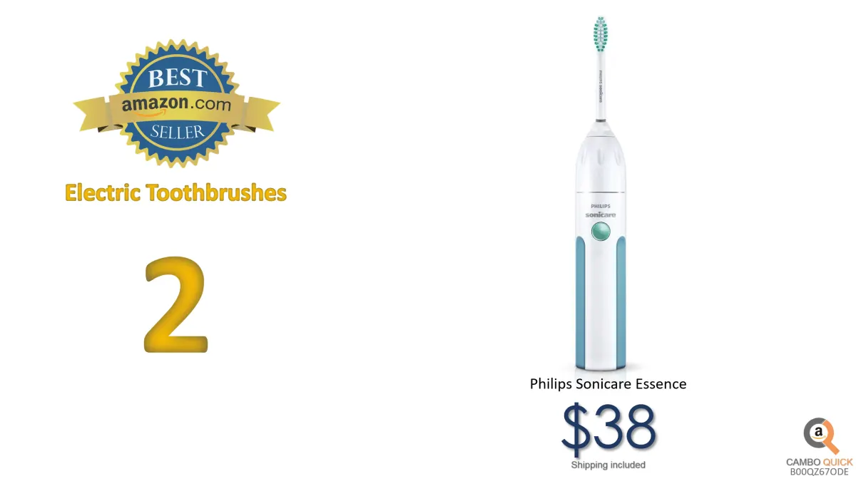 Philips Sonicare Essence Sonic Electric Rechargeable Toothbrush, White.png