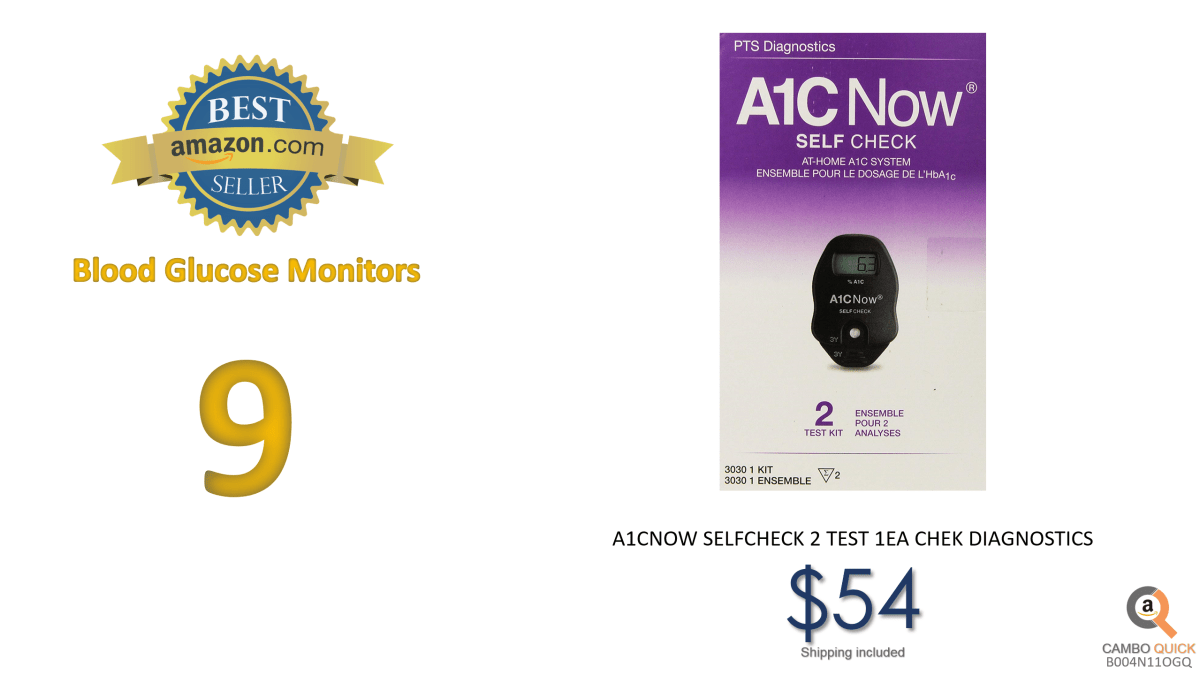 A1CNOW SELFCHECK 2 TEST 1EA CHEK DIAGNOSTICS (DIABETES)