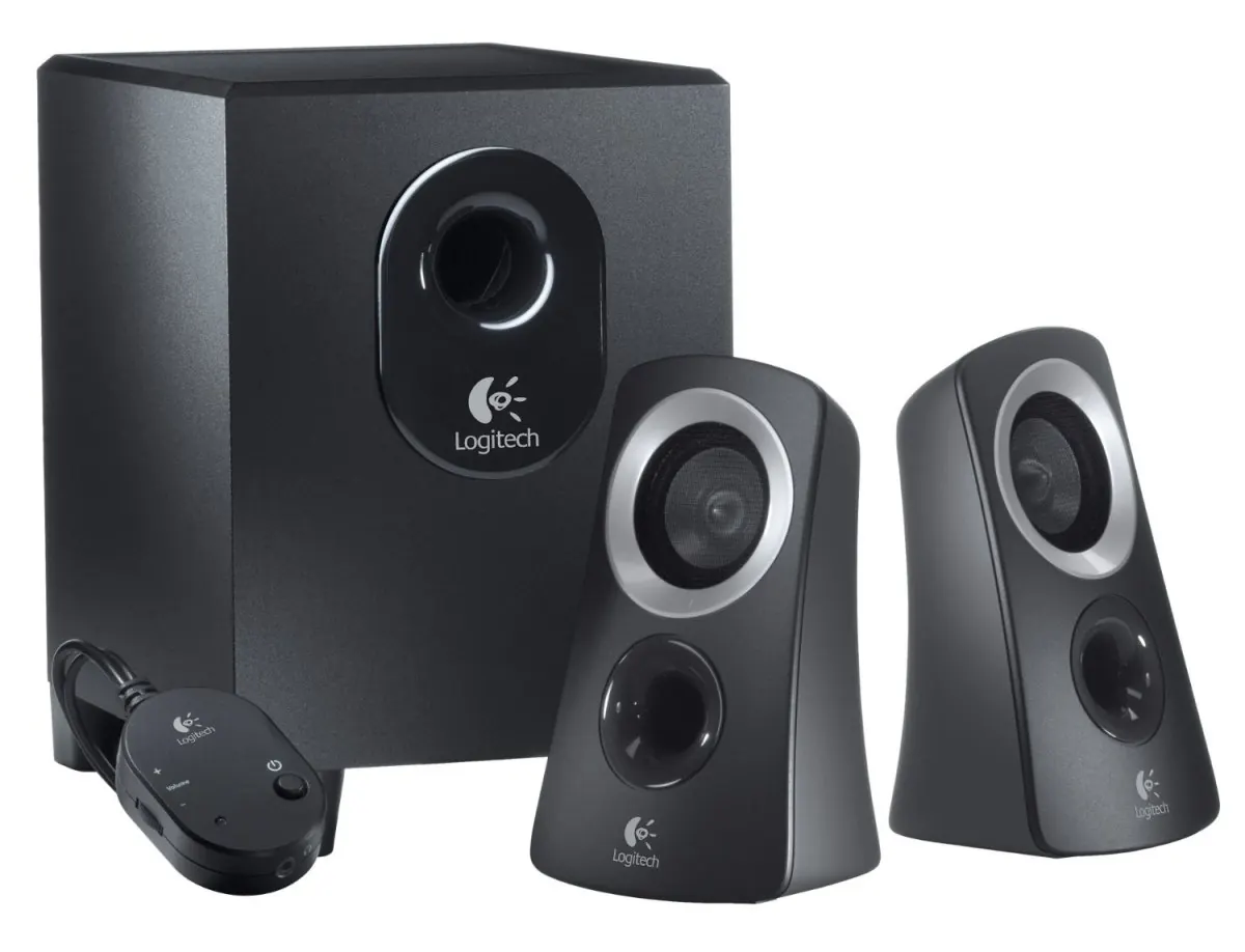 Image result for Logitech Speaker System Z313